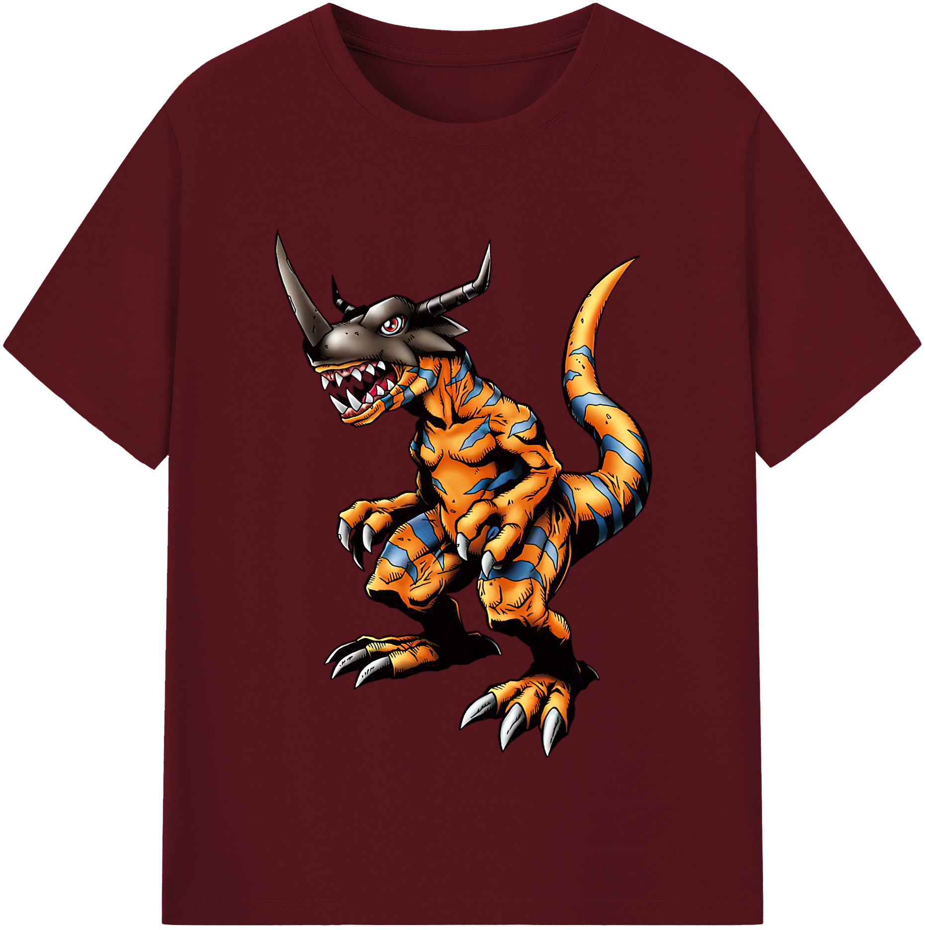 （画像用） Digimon デジタルモンスター/デジモン 綿100％半袖Tシャツ（フロントプリント）